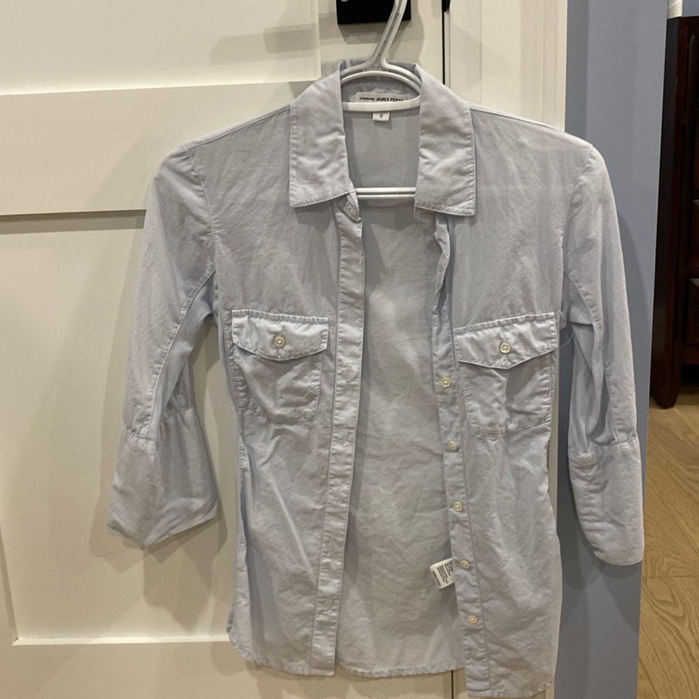 James Perse cotton shirt - size 0